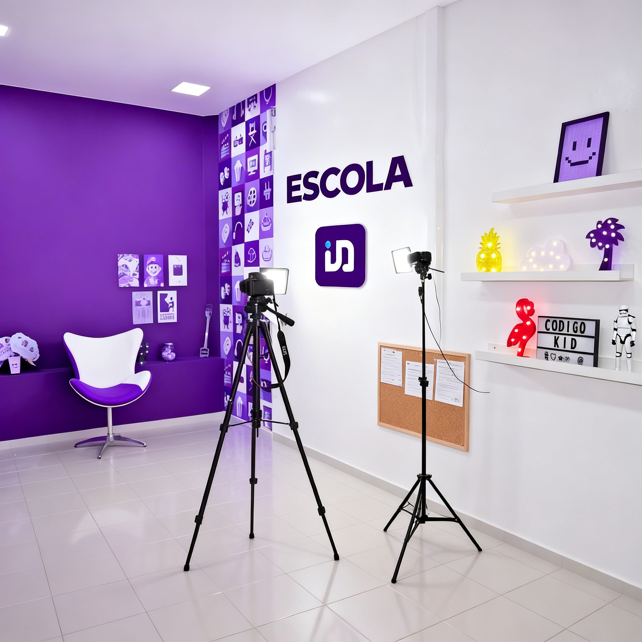 Interior Escola iD